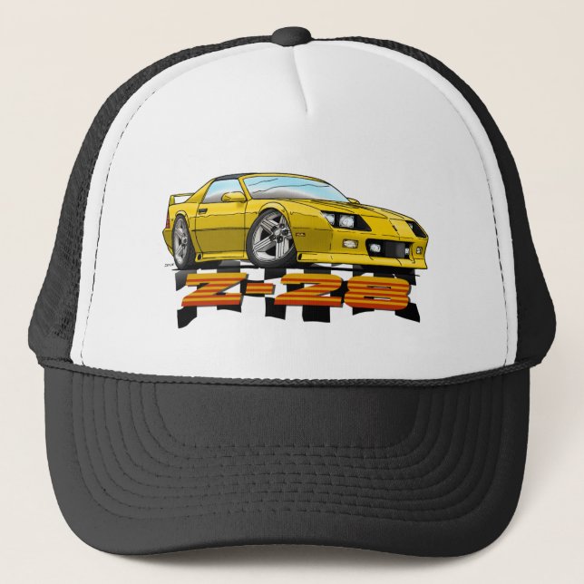Yellow_Z28_3G Truckerkeps (Framsida)