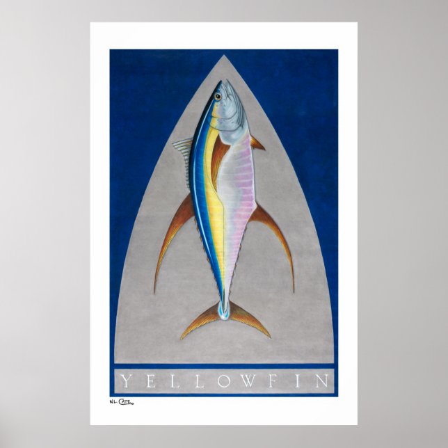 Yellowfin Poster, Skriver ut och Ramar Poster (Framsidan)
