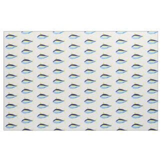 Yellowfintonfisk Tyg