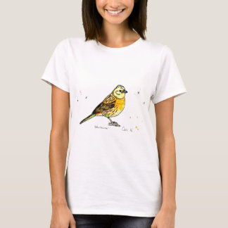 Yellowhammer fågel tee
