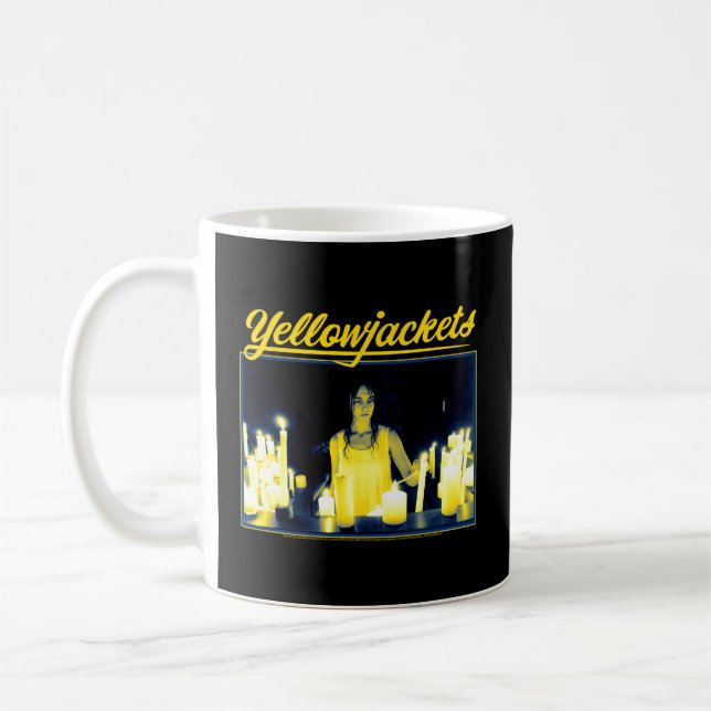 Yellowjackor Ljusljus Kaffemugg (Vänster)
