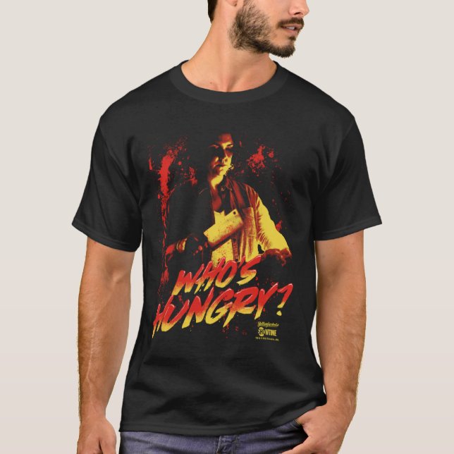 Yellowjackor som är Hungriga T Shirt (Framsida)