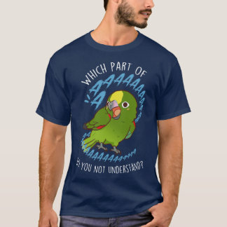 Yellowkroned Amazon Parrot Aaaa T Shirt