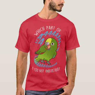 Yellowkroned Amazon Parrot Aaaa T Shirt