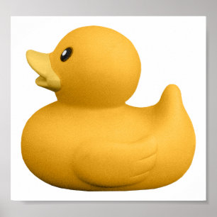 YellowRubberDuck CUTE GULT RUBBER ANKA DUCKIE GR Poster