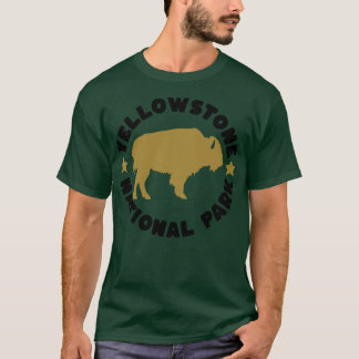 YellowsStone National Park Buffalo TShirt T Shirt