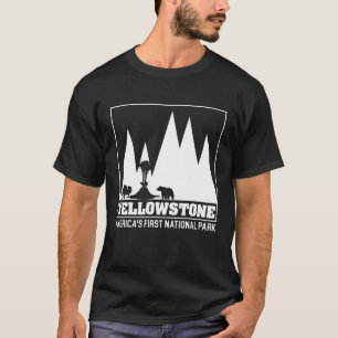 Yellowstone America's First National Park USA Park T Shirt