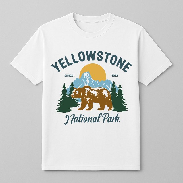 Yellowstone Bear Mountain T-Shirt (Skapare uppladdad)
