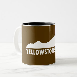 Yellowstone behar Två-Tonad mugg