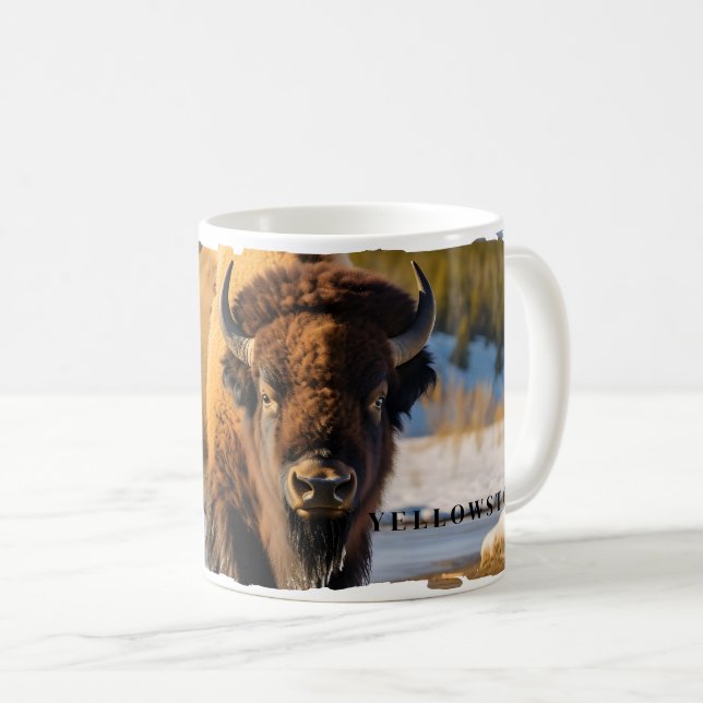 Yellowstone Bison Mugg (Framsida höger)