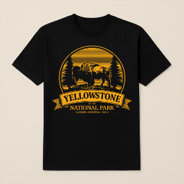 Yellowstone Bison National Park T-Shirt