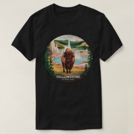 Yellowstone Bison T Shirt