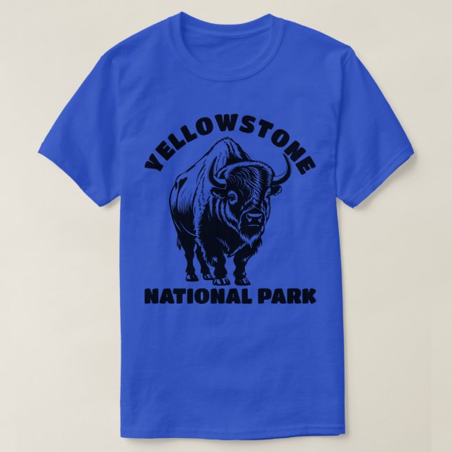 Yellowstone Bison T Shirt (Design framsida)