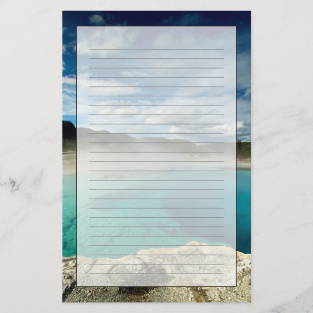 Yellowstone Brevpapper (Framsida)