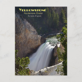 Yellowstone - Brink för lägre murar Vykort