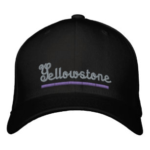 Yellowstone Broderad Basebollmössa Hatt Keps