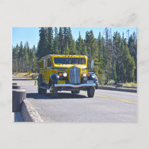 Yellowstone Buss Kor fiskestoppen Vykort