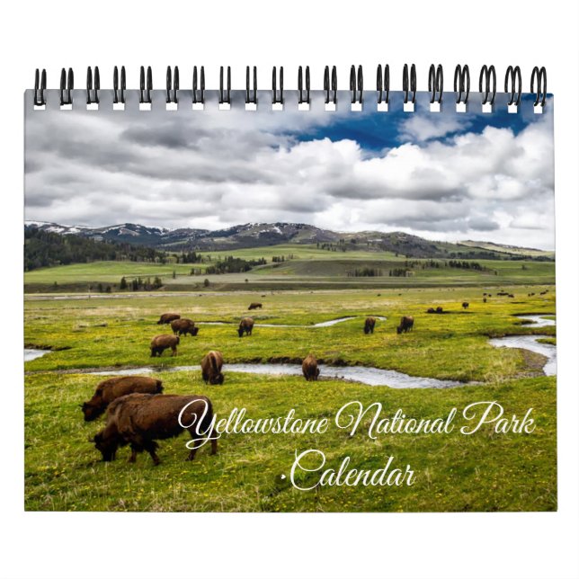 Yellowstone Calendar Kalender (Omslag)