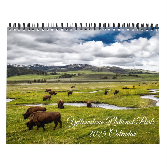 Yellowstone Calendar Kalender (Omslag)