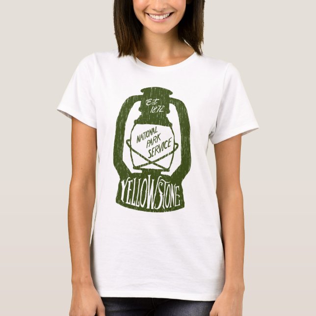 Yellowstone campa t-shirt (Framsida)