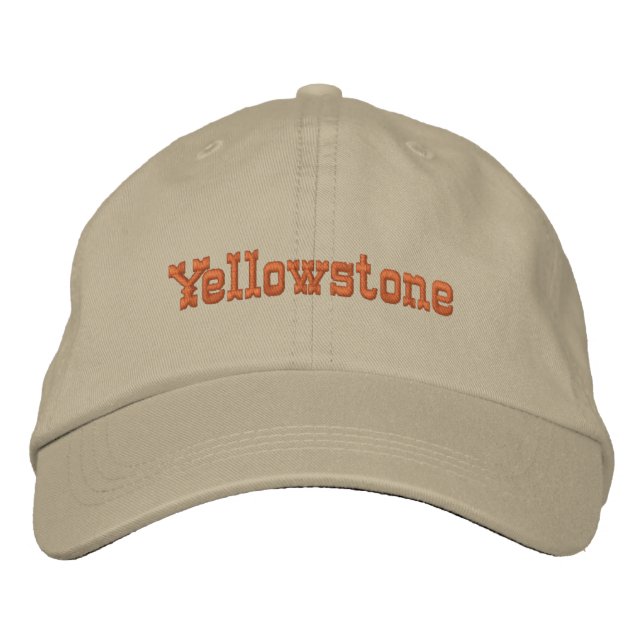 Yellowstone Cap Broderad Keps (Framsida)