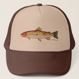 Yellowstone Cutmynningtrout: Baseball Hat Keps