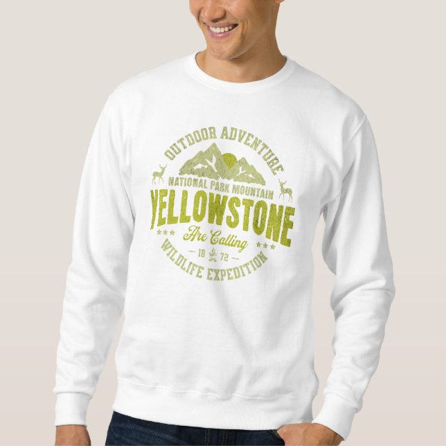 Yellowstone Exdoor Äventyr Lång Ärmad Tröja (Framsida)