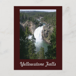 Yellowstone Falls Vykort