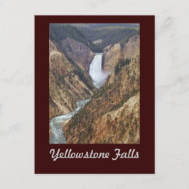 Yellowstone Falls Vykort