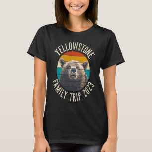 Yellowstone Family Resa 2023 Grizzly Bear T Shirt
