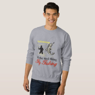 Yellowstone Flygfiske Sweatshirt-it är Reel Lång Ärmad Tröja
