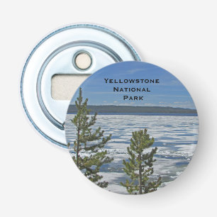 Yellowstone Fryst nationalpark för naturfoto i Sjö Flasköppnare