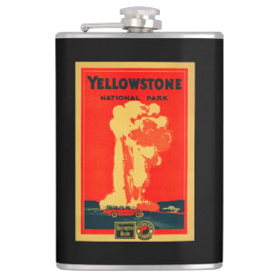Yellowstone gammal trogen advertizingaffisch fickplunta