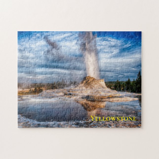 Yellowstone Geyser Game Puzzle Pussel (Horisontell)