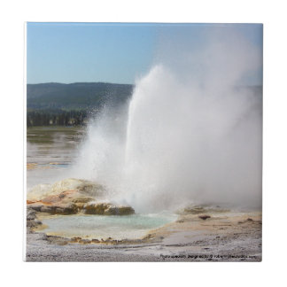 Yellowstone Geyser Kakelplatta