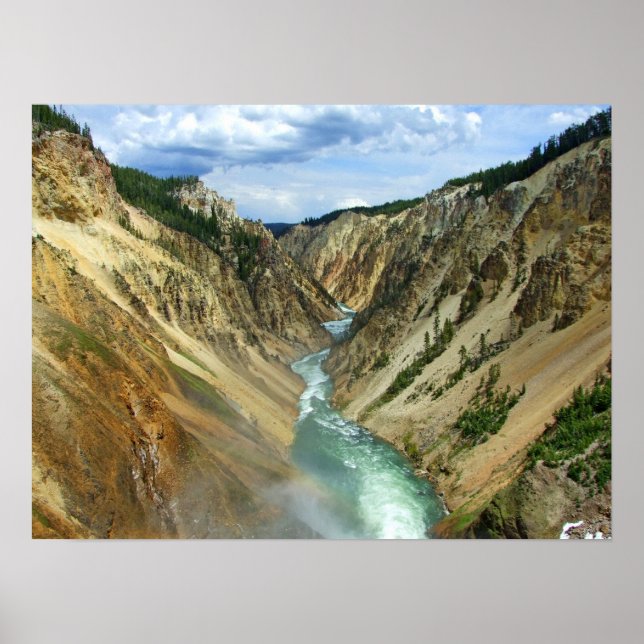 Yellowstone Grand Canyon Poster (Framsidan)