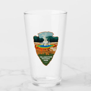 Yellowstone Grand Prismatic Spring Arrowhead Glaskopp