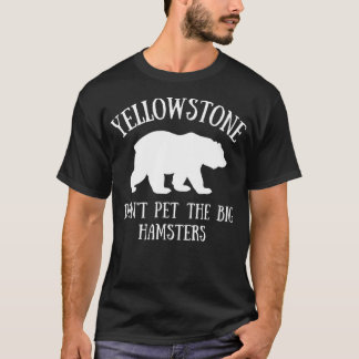 Yellowstone Grizzly Bear Funny National Park Trave T Shirt