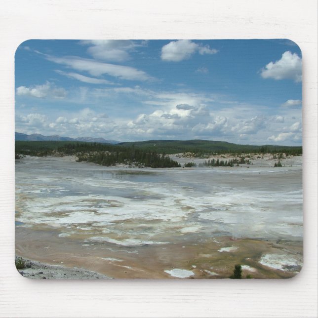 Yellowstone het mark, gejser musmatta (Framsidan)