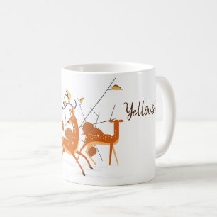 Yellowstone Hjort Mugg
