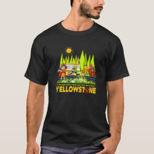 Yellowstone Jr Skogsvaktare Family National Park S T Shirt