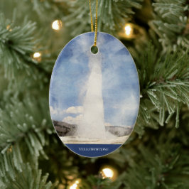 Yellowstone Julgran Ornament