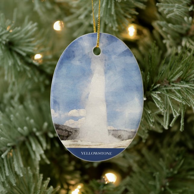 Yellowstone Julgran Ornament (Träd)
