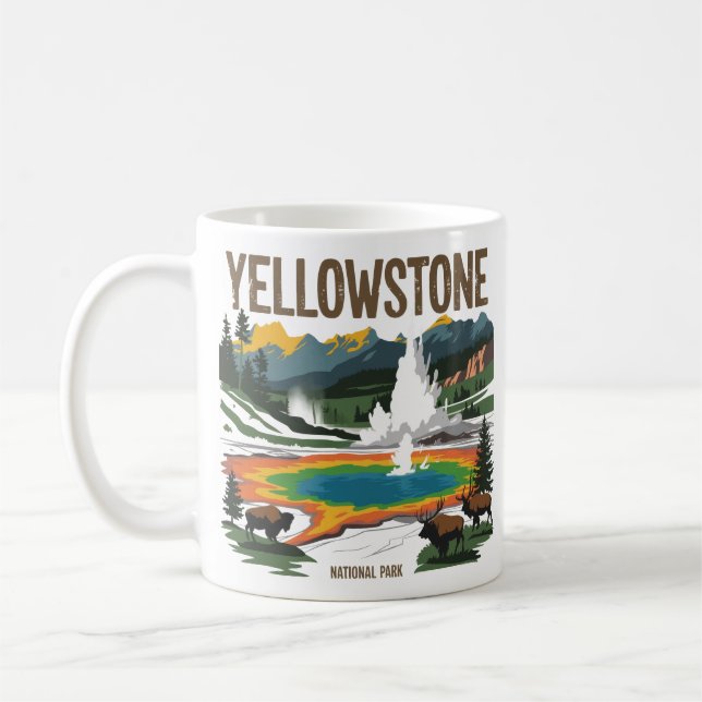 Yellowstone Kaffemugg (Vänster)