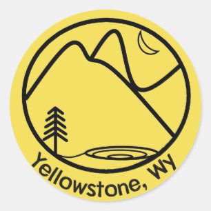 Yellowstone klistermärke