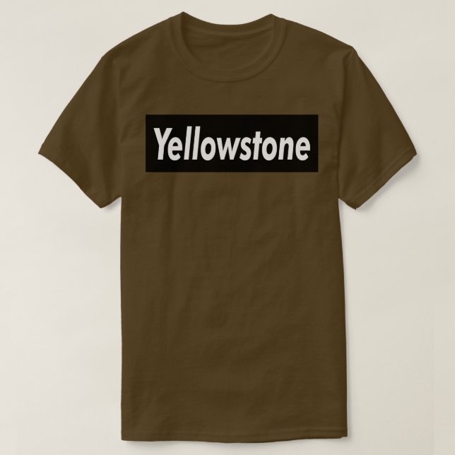 Yellowstone Kött Brown TShirt T Shirt (Design framsida)