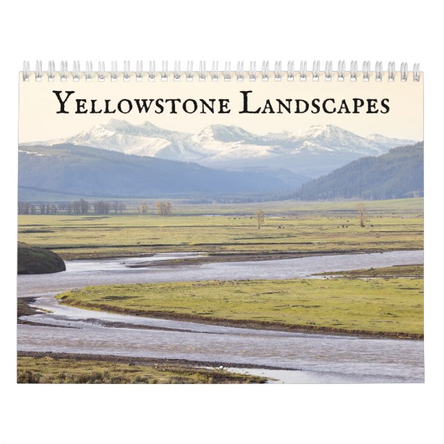 Yellowstone Landscapes Kalender (Omslag)