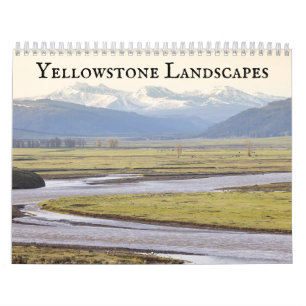 Yellowstone Landscapes Kalender