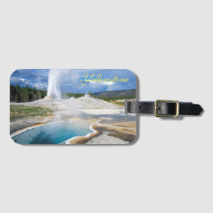 Yellowstone Luggage Tag Bagagebricka