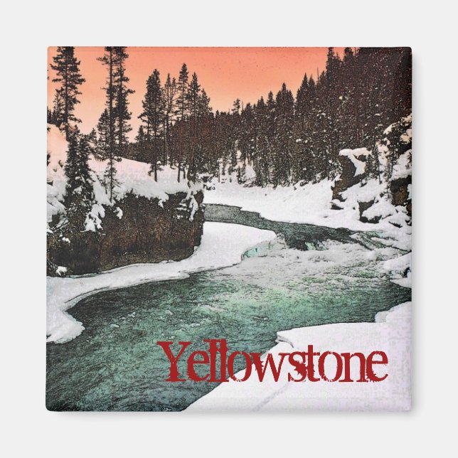 Yellowstone Magnet (Framsidan)